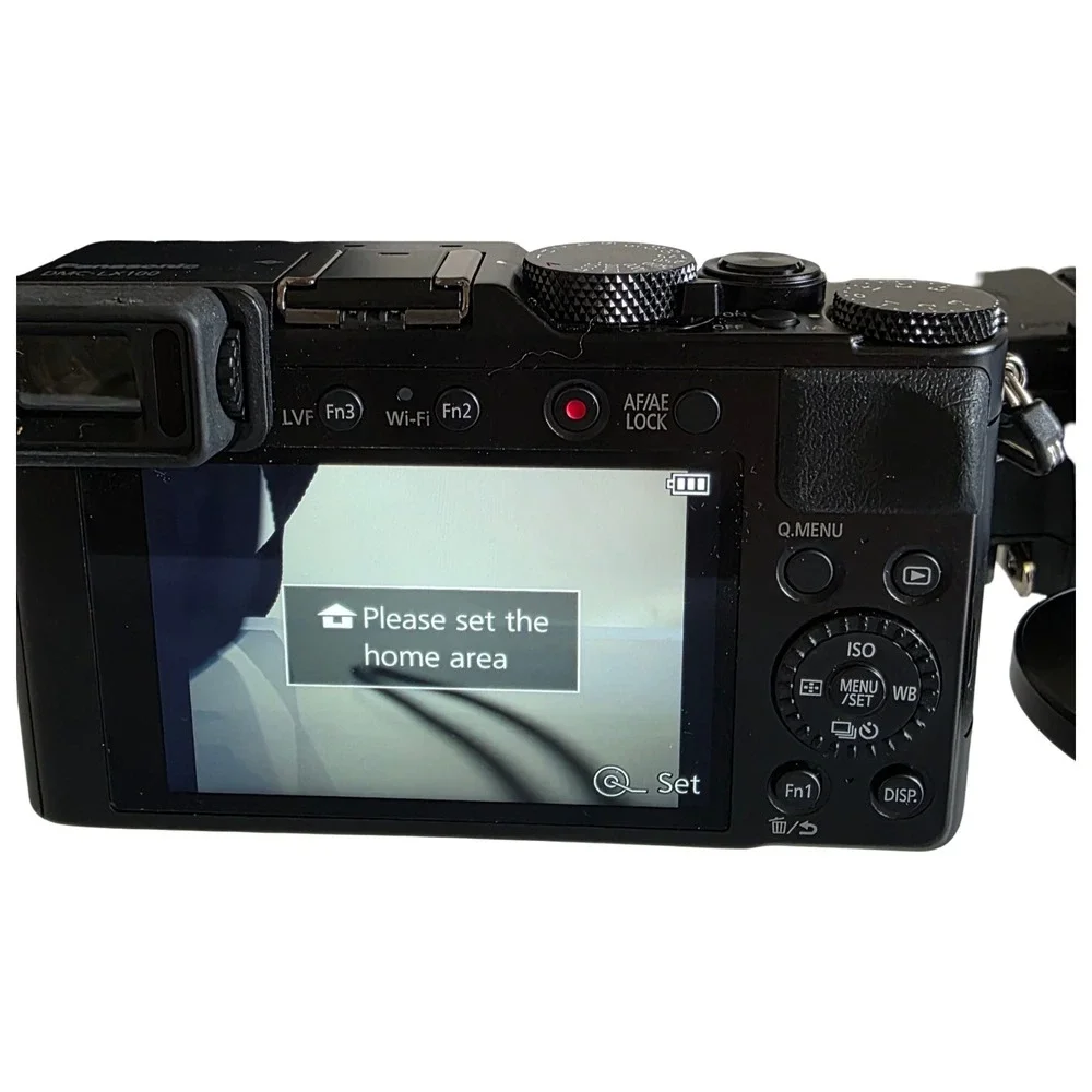 Panasonic LUMIX DMC-LX100 12.8MP Digital Camera Black Bundle Case 64GB Card Char